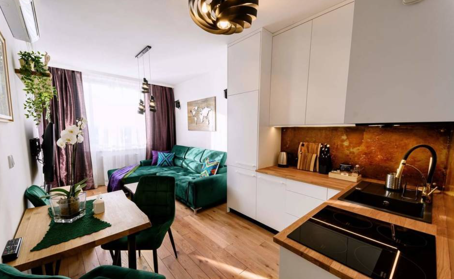 Ekskluzywny apartament 2-pokojowy w loftowym stylu w Rezydencji Walenty - idealny dla wymagających